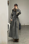 MUTEDANCE cashmere long coat MD23FW84 PM108